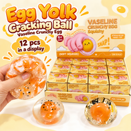 Egg Yolk Cracking Ball — Vaseline Crunchy Egg Squishy