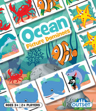 Load image into Gallery viewer, Picture Dominoes: Ocean Game for Ages 3+
