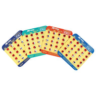 One Single License Plate Bingo Card (Colors May Vary)