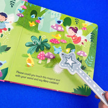 Load image into Gallery viewer, Usborne: Wand Books - Fairy Magic sound book
