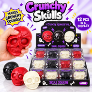 Crunchy Skulls ASMR Squishy (Crunchy Squeeze Toy)