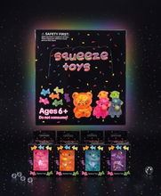 Load image into Gallery viewer, Maltose Glitter Teddy Bear Squishy Fidget Toy Stress Relief
