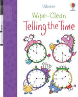Wipe-clean Telling the Time : Usborne