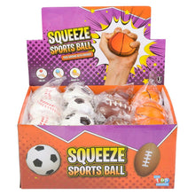 Load image into Gallery viewer, 2.5" SPORTS STRESS BALL
