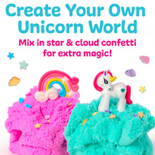 Load image into Gallery viewer, Sensory Mini Play Kit Jar with Cloud Clay: Unicorn Theme
