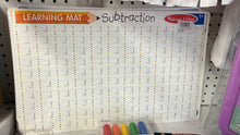 Load image into Gallery viewer, Melissa &amp; Doug- Learning Mat: Subtraction

