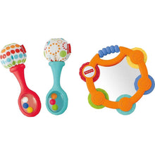 Load image into Gallery viewer, Fisher Price Tambourine &amp; Maracas Gift Set
