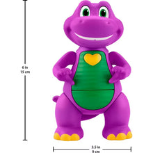 Load image into Gallery viewer, Fisher-Price Barney's World Barney Heart Hands Figure
