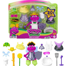 Load image into Gallery viewer, Fisher Price Barney Dress Up Figure Set
