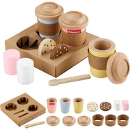 Fisher-Price Wood Pretend Play Coffee To Go Set