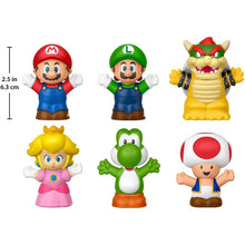 Load image into Gallery viewer, Fisher Price Little People Mario 6pk Figures in Box
