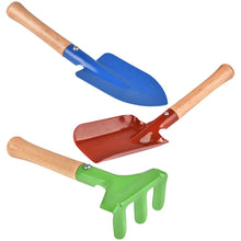 Load image into Gallery viewer, KIDS 3PC GARDEN HAND TOOLS
