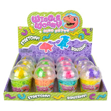 Load image into Gallery viewer, WIGGLE WORMY DINOSAUR PUTTY
