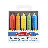 Melissa & Doug- Learning Mat Crayons