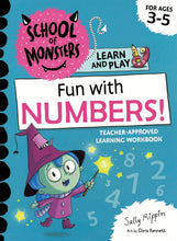 Load image into Gallery viewer, School of Monsters Learn and Play: Fun with Numbers
