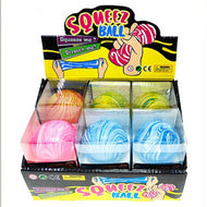 Marbled Round Shaped Maltose Squishy Toy
