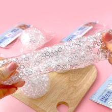 Load image into Gallery viewer, SNOW SQUISH – Clear Jelly Bead Stress Ball
