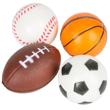 Load image into Gallery viewer, 2.5" SPORTS STRESS BALL
