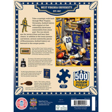 Load image into Gallery viewer, West Virginia Mountaineers - Locker Room 500 Piece Jigsaw Puzzle
