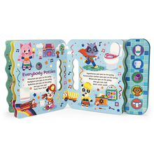 Load image into Gallery viewer, Everybody Potties Potty Training Sound Book
