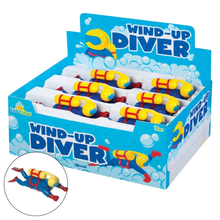 Load image into Gallery viewer, Tub Time - 7.5" Wind Up Diver, Bath, Pool, Beach

