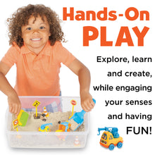 Load image into Gallery viewer, Sensory Bin Construction Zone Activity Bin for Kids
