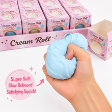 Load image into Gallery viewer, Cream Roll Vaseline Squishy
