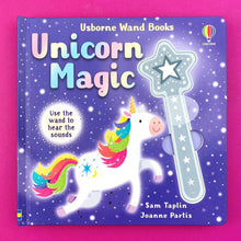 Load image into Gallery viewer, Usborne: Wand Books - Unicorn Magic sound book

