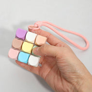 Stress Relief Cube Keyboard Bag Charm