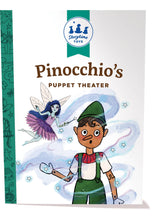 Load image into Gallery viewer, Pinnochio's Puppet Theater Book and Playset
