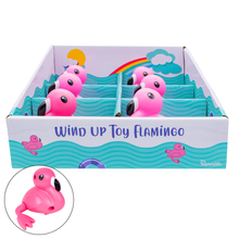 Load image into Gallery viewer, Toysmith Wind Up Toy Flamingo
