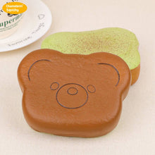 Load image into Gallery viewer, Bear Toast Slow Rise Squishy
