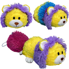Load image into Gallery viewer, FlipaZoo Magic Tails Yellow Lion to White Unicorn- 2-In-1 Animal
