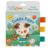 Cuddle Puppy Crinkle Puppet Book