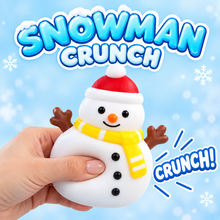 Load image into Gallery viewer, Snowman Crunch ASMR Squishy (Christmas Edition)
