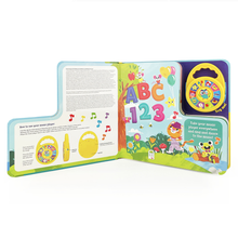 Load image into Gallery viewer, ABC 123 Sing, Read &amp; Play Interactive Music Player &amp; Book
