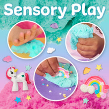 Load image into Gallery viewer, Sensory Mini Play Kit Jar with Cloud Clay: Unicorn Theme
