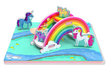 Load image into Gallery viewer, Unicorn House Play Puzzle
