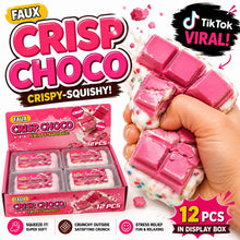 Load image into Gallery viewer, Faux Crisp Choco (Strawberry) –Crispy-Squishy ASMR Chocolate
