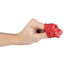 Load image into Gallery viewer, 2" Stretchy Dinosaur Finger Puppet
