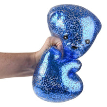 Load image into Gallery viewer, 7" Sparkle Puffer Gummy Bear Sticky Squish
