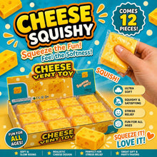 Load image into Gallery viewer, Cheese Vent Toy – Viral Cheese Squishy Stress Toys
