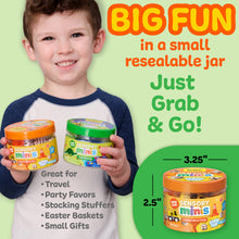 Load image into Gallery viewer, Sensory Mini Play Kit Jar with Cloud Clay: Construction Them

