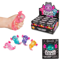 Load image into Gallery viewer, Scrunchems® Sugar Axolotl Squishy Fidget Toy (1pc)
