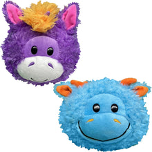 Load image into Gallery viewer, FlipaZoo Magic Tails Purple Unicorn to Blue Dragon- 2-In-1 Animal
