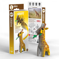 EUGY 09 Giraffe Eco-Friendly Paper Puzzle