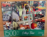 Collage Time New York 1500 PC Puzzle