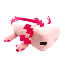 Load image into Gallery viewer, 9" Minecraft Pink Axolotl Plush Toy Mojang
