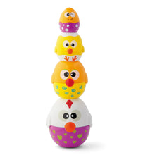 Load image into Gallery viewer, Kidoozie- Chicken'n Egg Stackers
