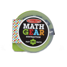 Load image into Gallery viewer, Melissa &amp; Doug- Math Gear Fast Facts: Subtraction
